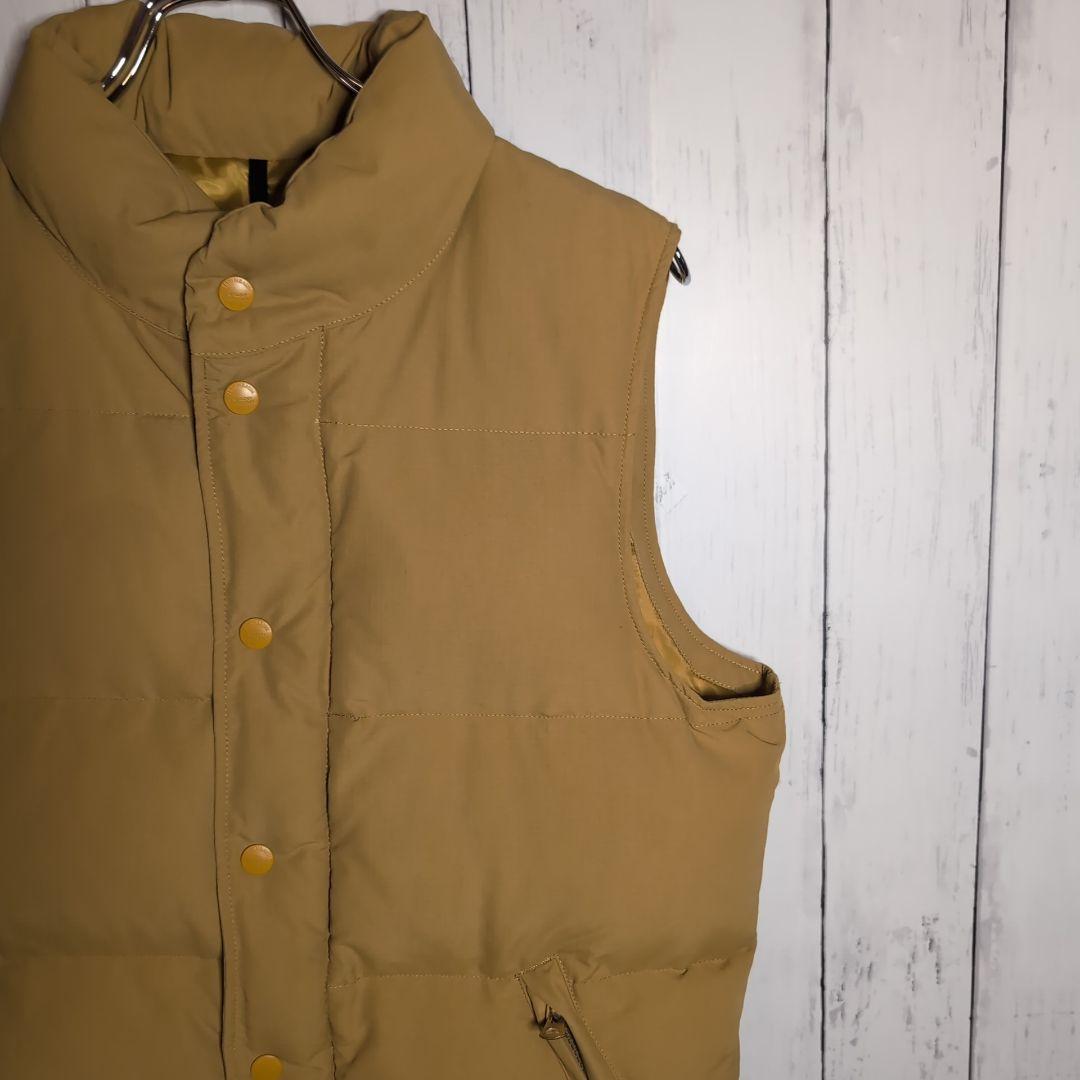 STAMMBAUM/シュタンバウム ダウンベスト Mサイズ キャメル