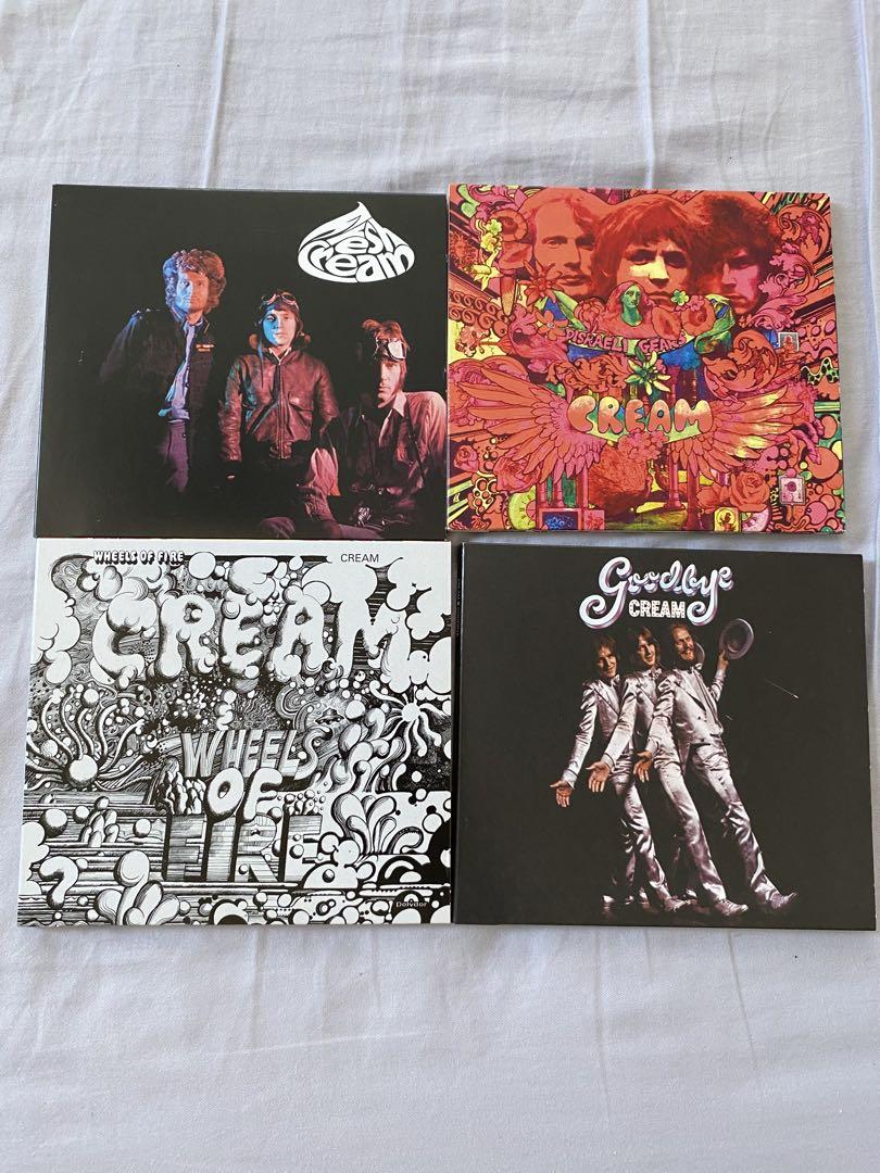 CREAM CLASSIC ALBUM SELECTION - 5 CD's + FREE GIFT = 7CD's