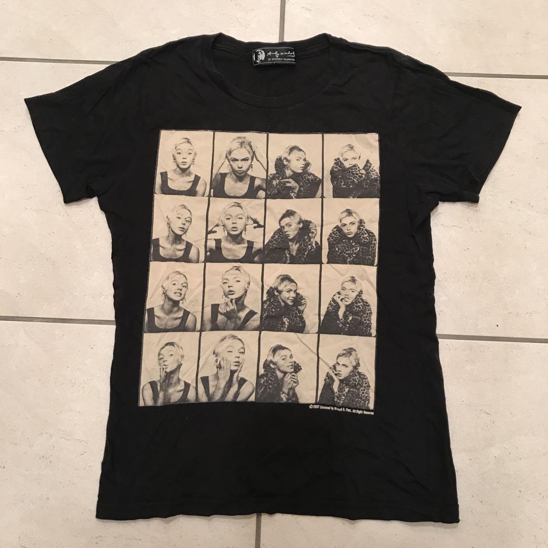 Andy Warhol By HYSTERIC GLAMOUR Tシャツ ⑥ ★ Hysteric Glamour X Andy Warhol X Andy Warhol, Roy L, Claes O