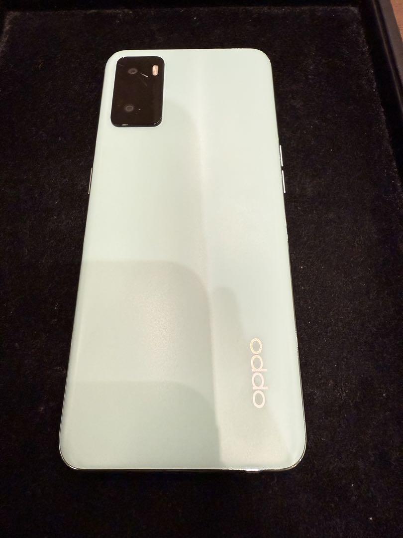 【美品】OPPO A55s SIMフリー 128GB ミントグリーン