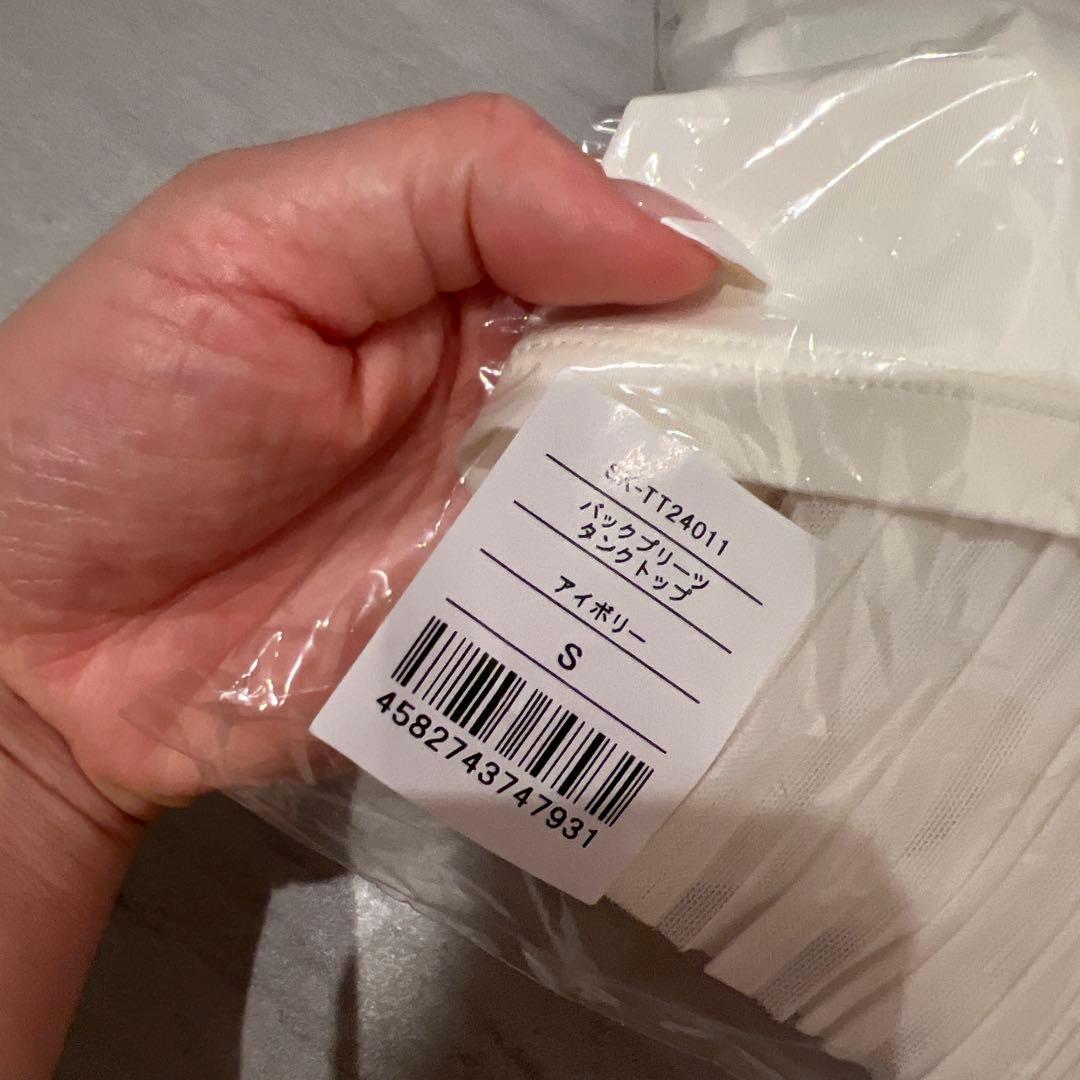 アイボリー ヨガウェア Sサイズ