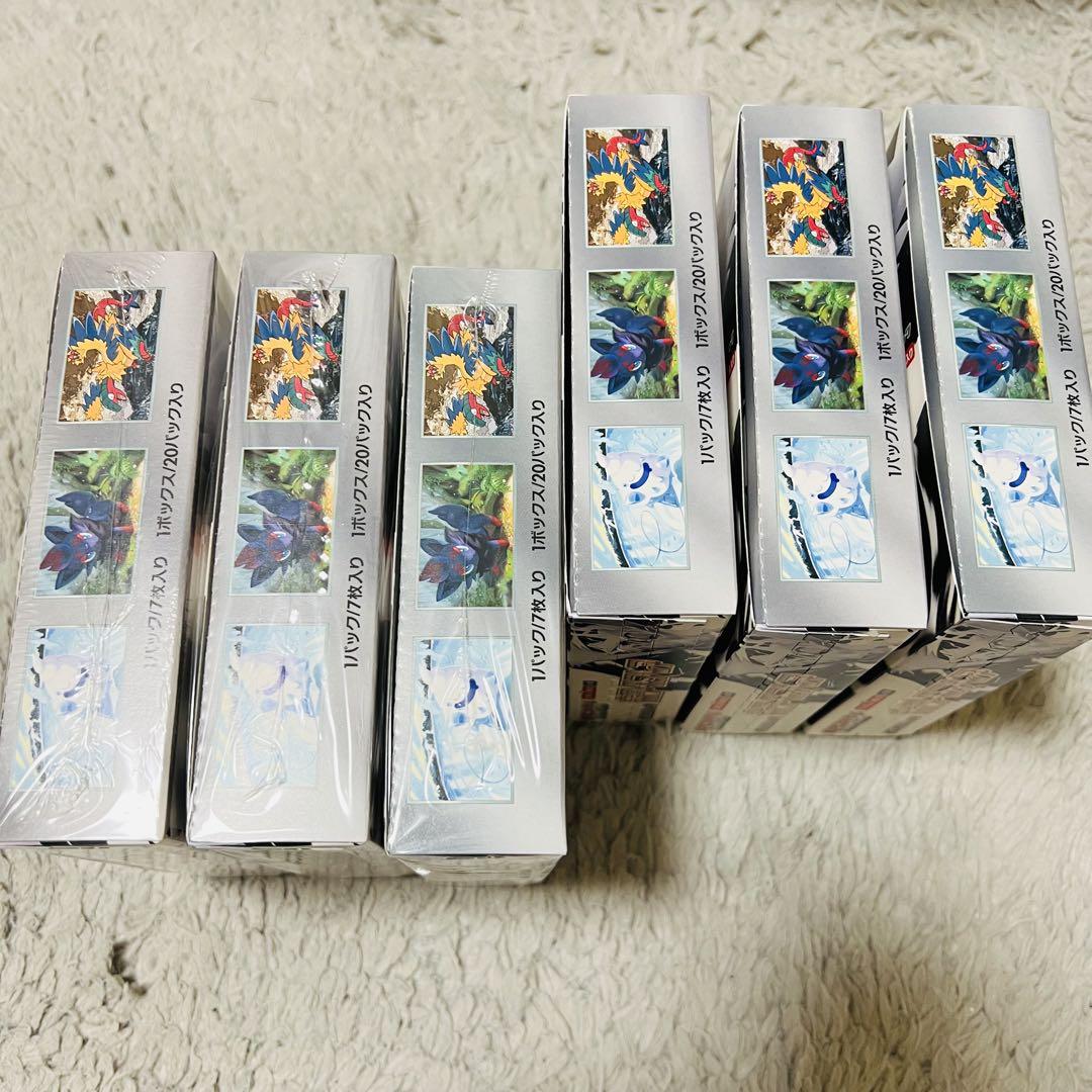 ポケモンカード ホワイトフレア　新品未開封計6BOXセット