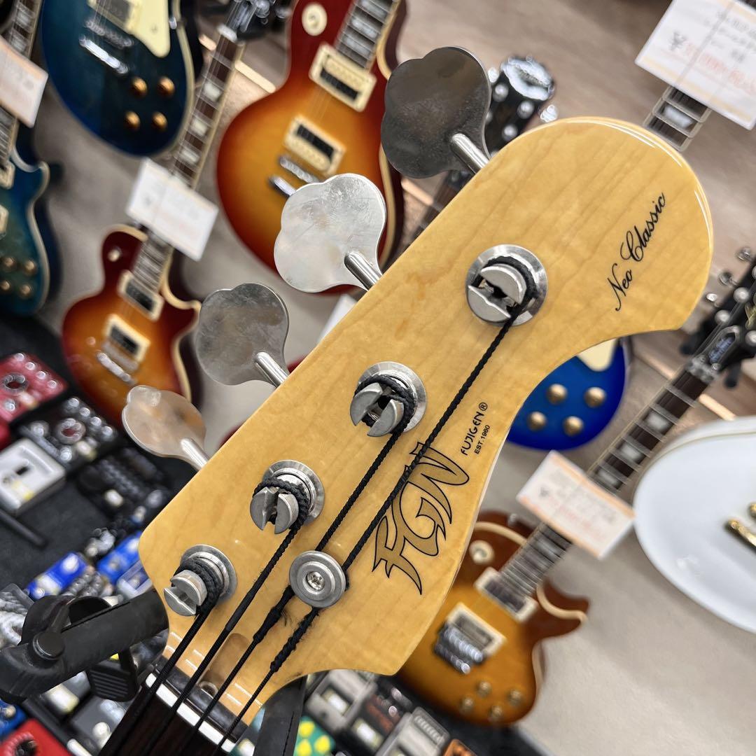 【10260】 FGN ジャズベースタイプ フレットレス サンバースト 10260】 FGN ジャズベースタイプ フレットレス サンバースト