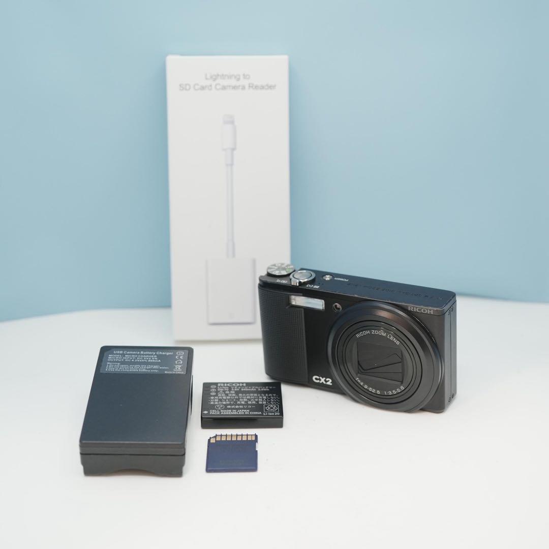 RICOH CX2 デジカメ フルセット 美品 a4558 - メルカリ