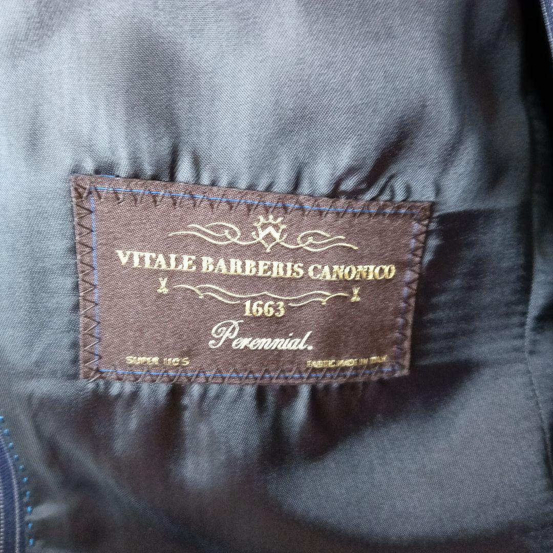 VITALE BARBERIS CANONICO ネイビースーツ　カノニコ　A6
