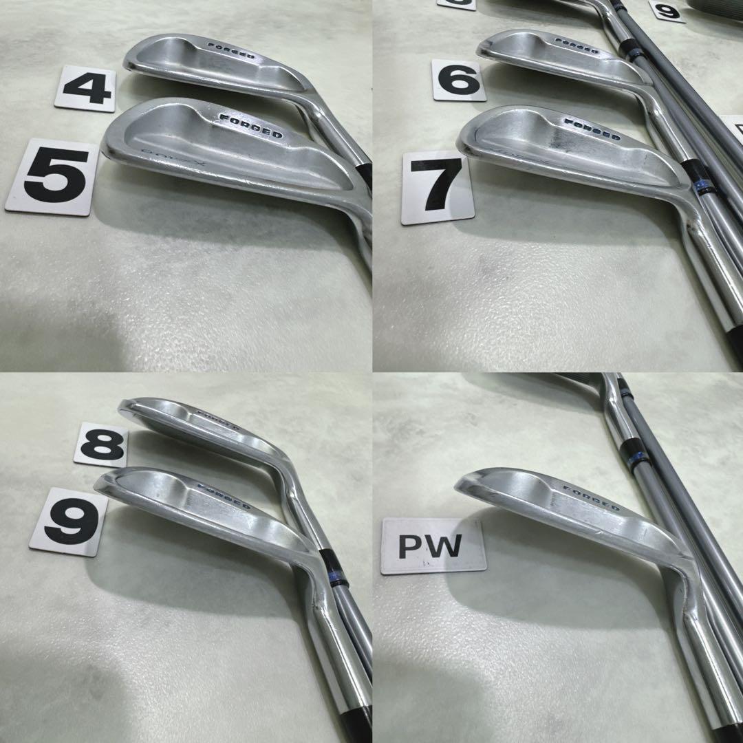 希少スペック For-X FORGED 7本アイアンセット カーボン50g R