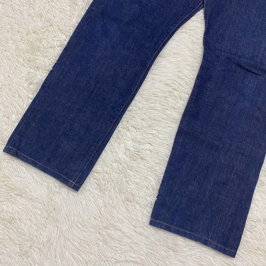 極美品　DENIME w36 66デニム　濃紺 ボタンフライ　セルビッチ　赤耳