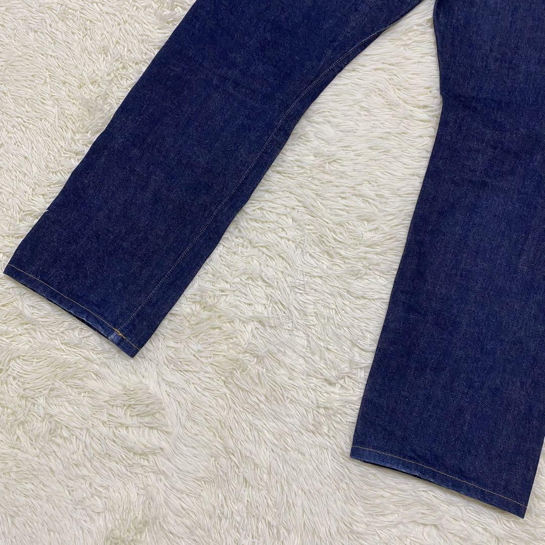 極美品　DENIME w36 66デニム　濃紺 ボタンフライ　セルビッチ　赤耳