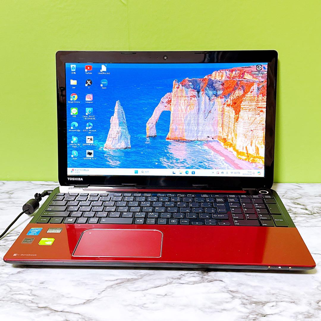 安価 高性能i7/メモリ16GB＆爆速SSD✨Win11✨初期設定済みノートパソコン Windowsノート本体