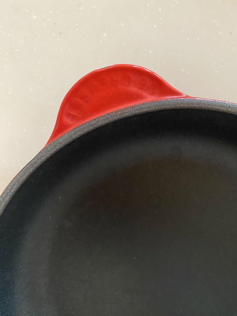 超美品！LE CREUSET ル・クルーゼ スキレット　20cm チェリーレッド