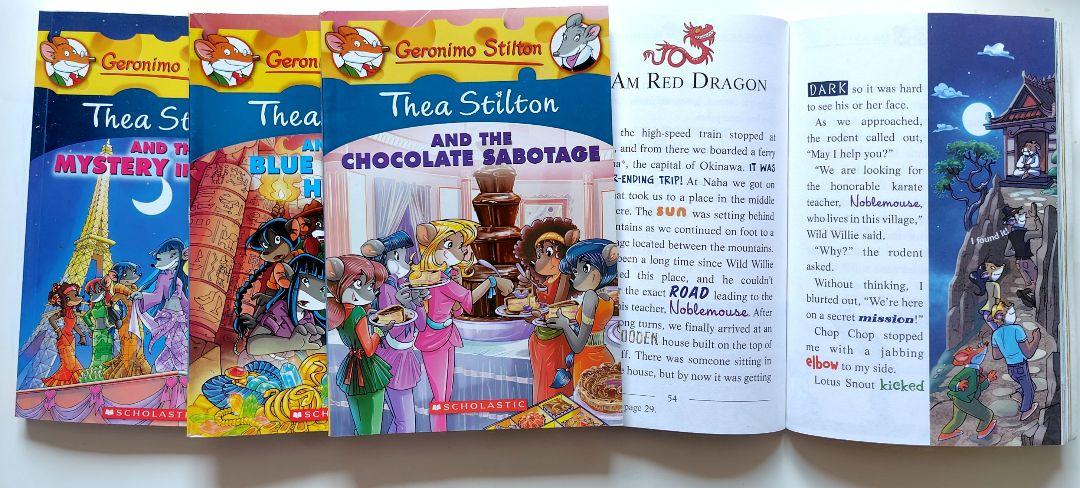 Thea StiltonシリーズとGeronimo Stilton49の絵本4冊 Thea StiltonシリーズとGeronimo Stilton49の絵本4冊 本