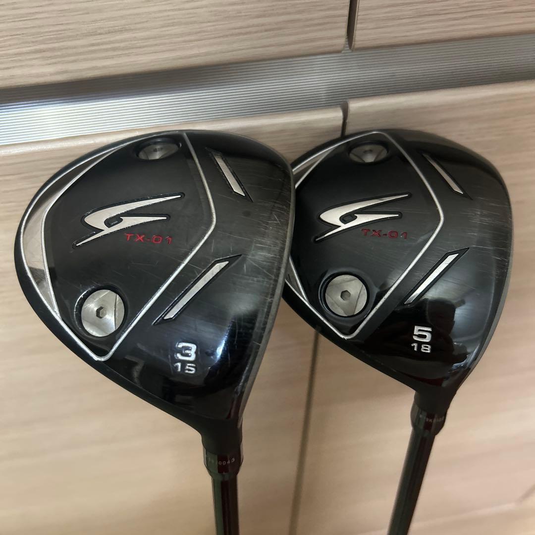 つるやTX-01 フェアウェイウッド 3番 5番