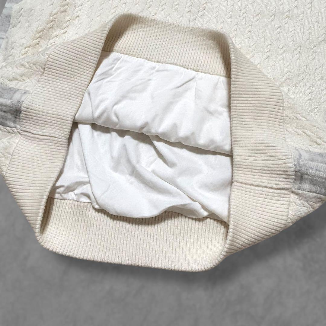 【美品】ZOY ゾーイ CASHWOOL SWE プルオーバー 防風裏地付 L