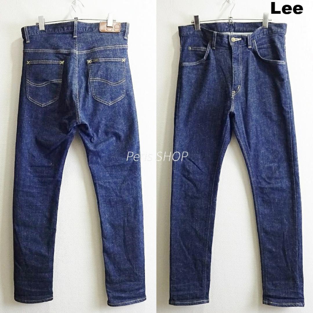 Lee　ジェガーズ サルエルスリムスキニーデニム　【M】　強ストレッチ　藍青