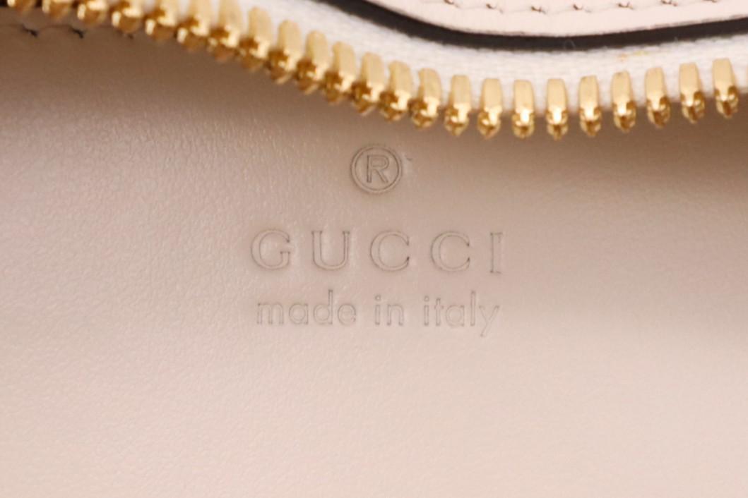GUCCI ショルダーバッグ インターロッキングG ミニハート アイボリー A