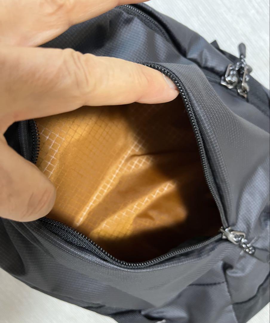 現行モデル　最安値　GREGORY スリングバッグ 8L ブラック　ほぼ未使用