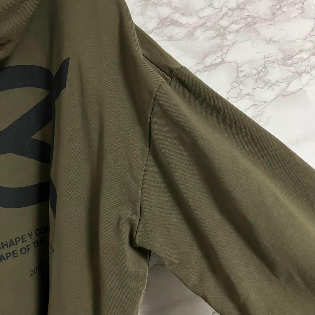 ＯＹ　オーワイ　バックプリント　ワンポイントロゴ　ＰＯパーカー　ブラウン☆