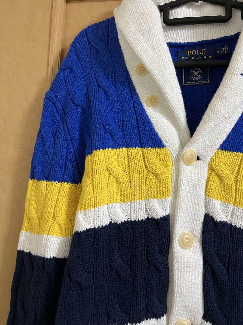 Polo Ralph Lauren カーディガン WIMBLEDON刺繍