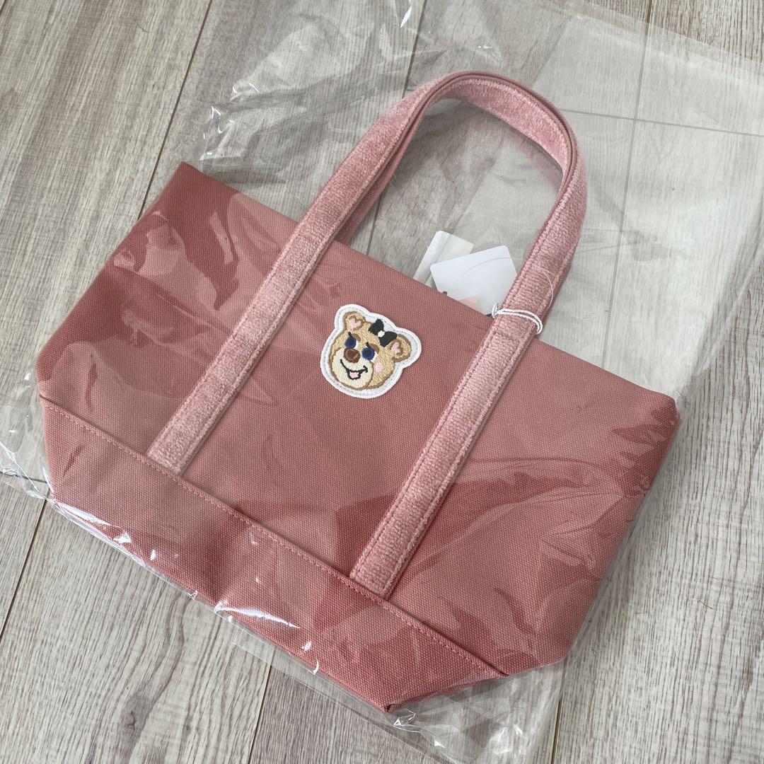ラブラリーバイフェイラー オールドテディガール ワッペントートバッグ　新品