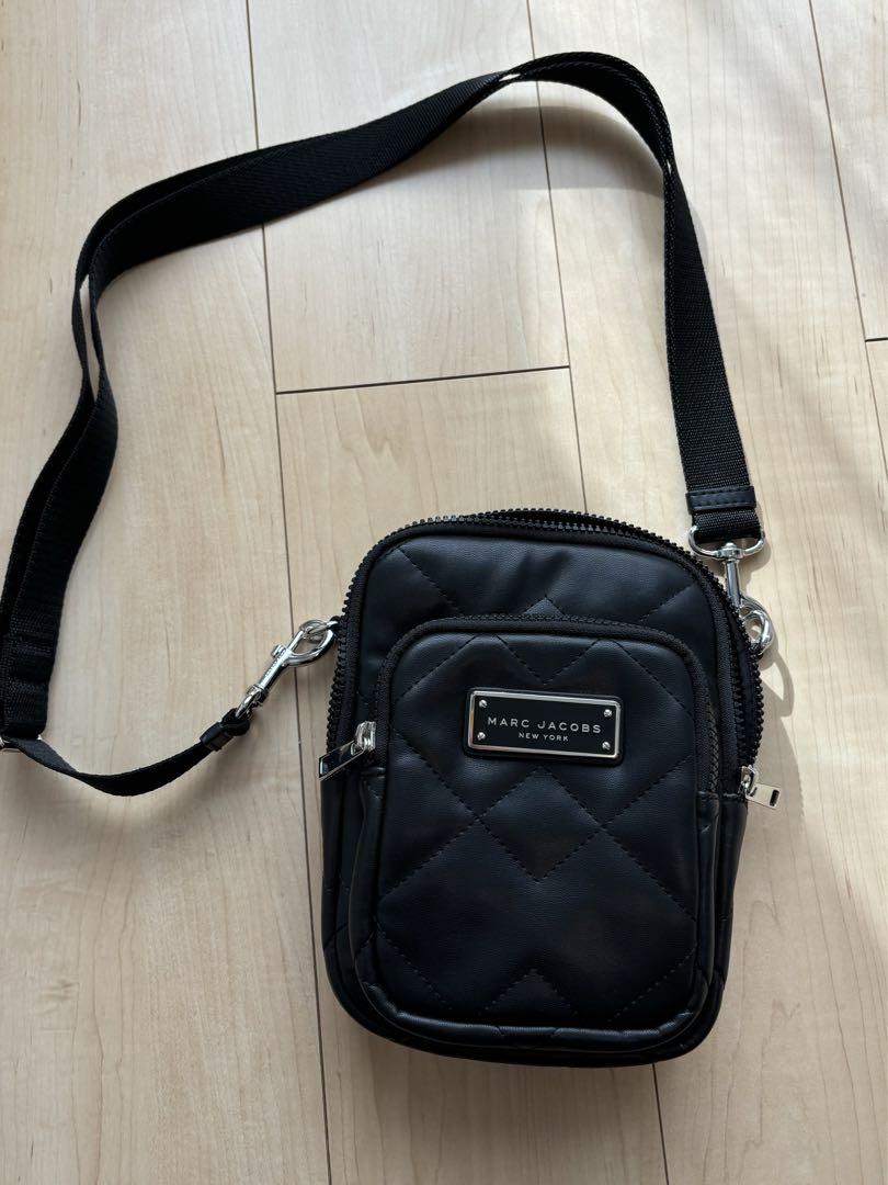 MARC JACOBS ショルダーバッグ キルティング 黒