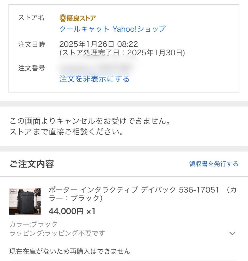 【美品】ポーター インタラクティブ デイパック 536-17051 吉田かばん