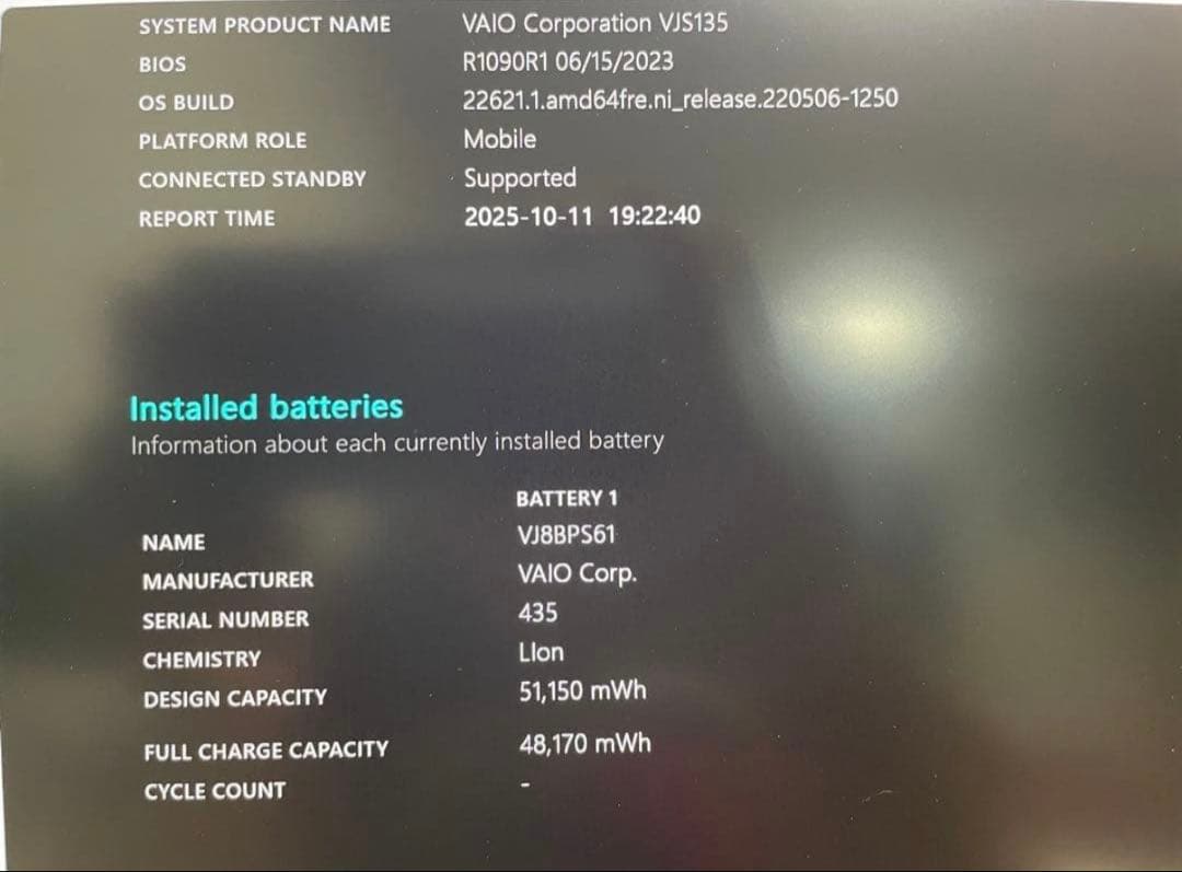 VAIO ノートパソコンS13第13世代 VAIO ノートパソコンS13第13世代