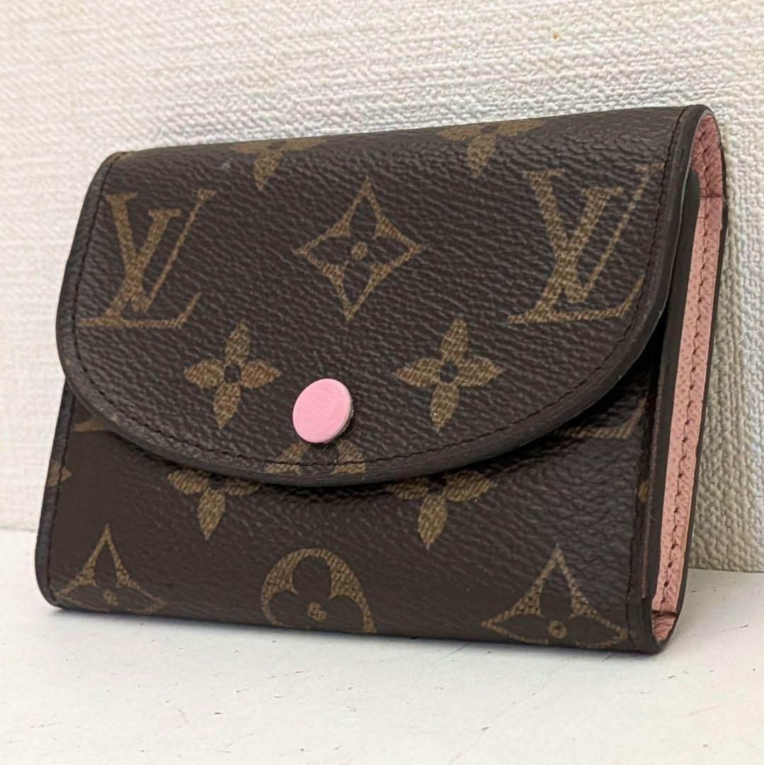 ルイヴィトン LOUISVUITTON モノグラ厶 ロザリ コインケース A1