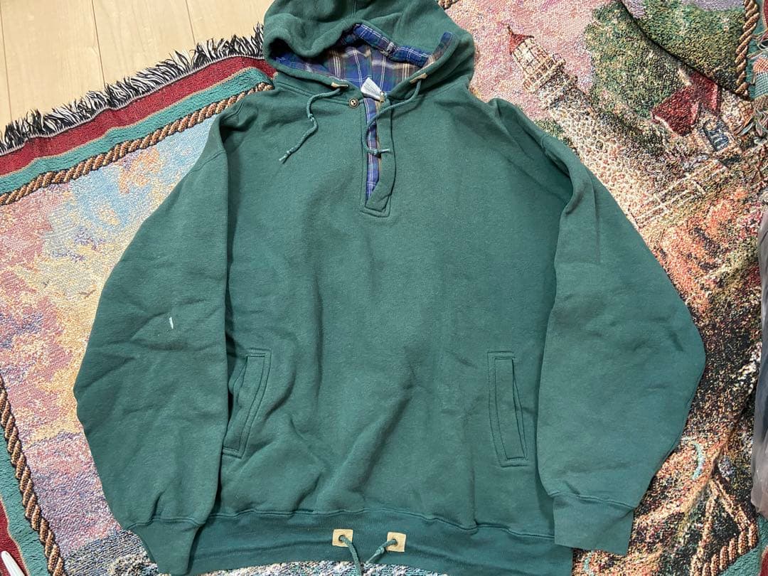 ALPINEアメリカ古着パーカーXL