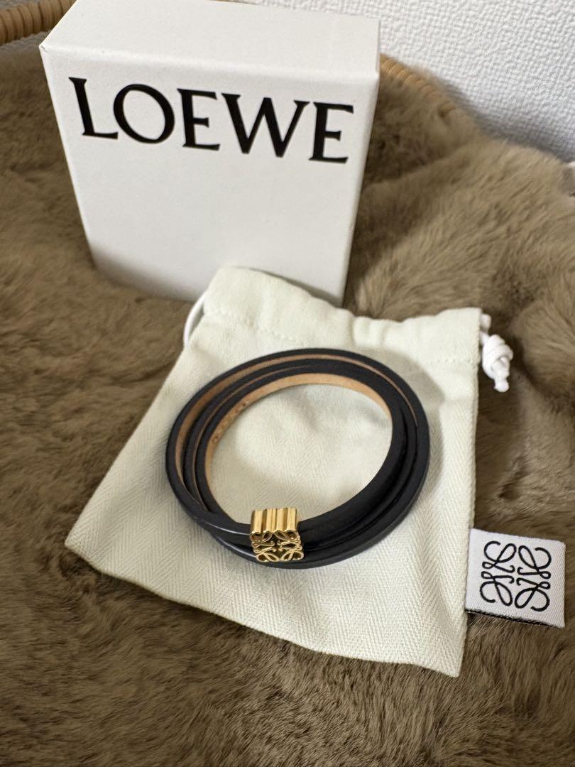 LOEWE ロエベ　TWIST BANGLE ツイストバングル