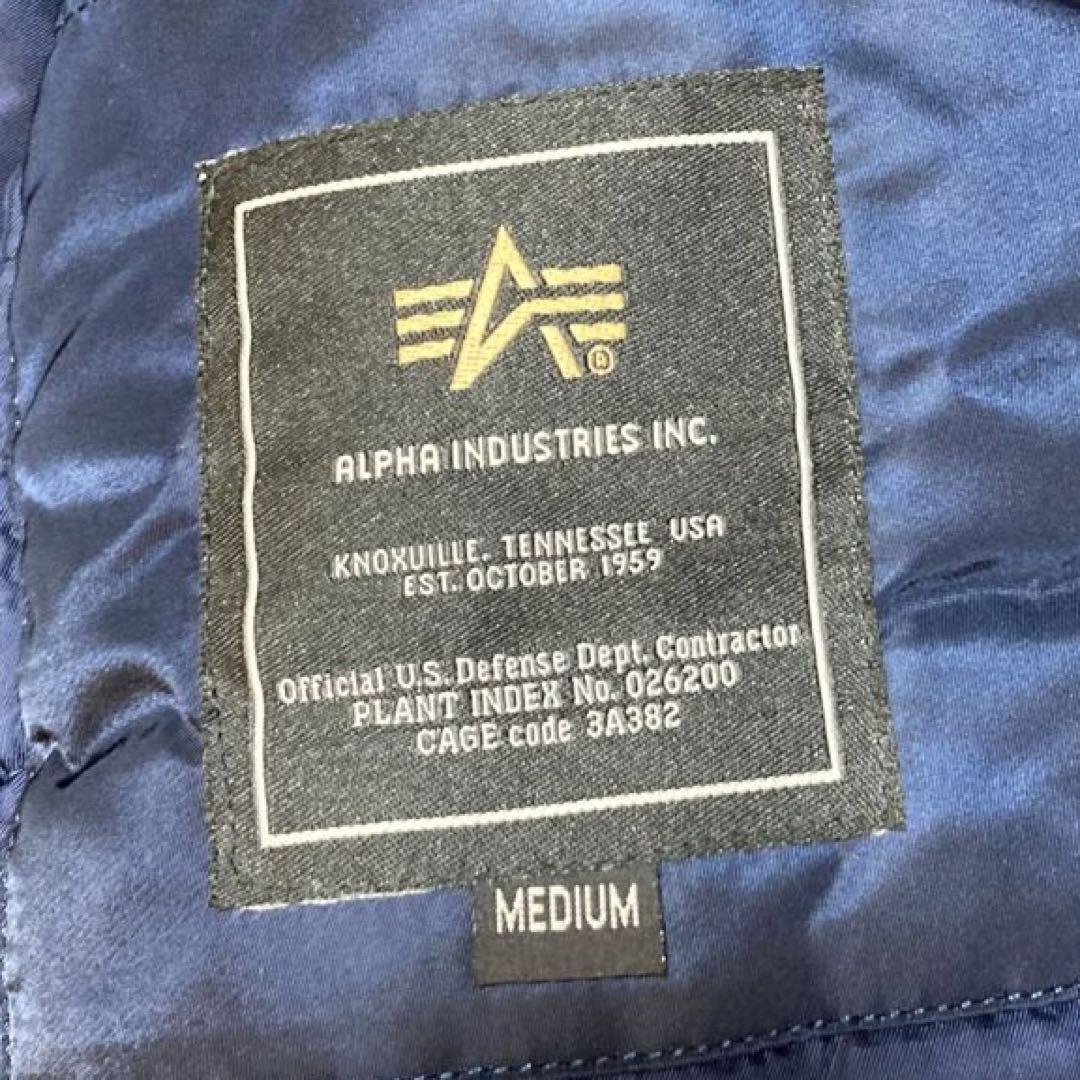 JOURNAL STANDARD ×ALPHA N-3B ジャケット　ネイビー