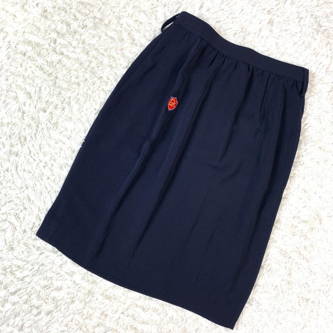 伊太利屋 刺繍タイトスカート ネイビー 9A2 B1753 最大の割引 2294円