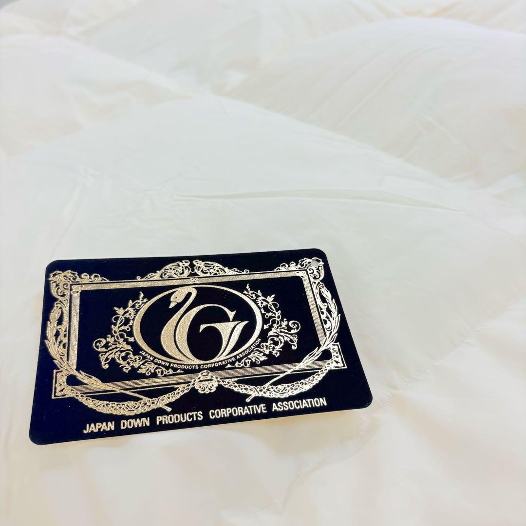 羽毛布団 シングル ポーランド産ホワイトマザーグース プレミアムゴールド キナリ 羽毛布団 シングル ポーランド産ホワイトマザーグース プレミアムゴールド キナリ