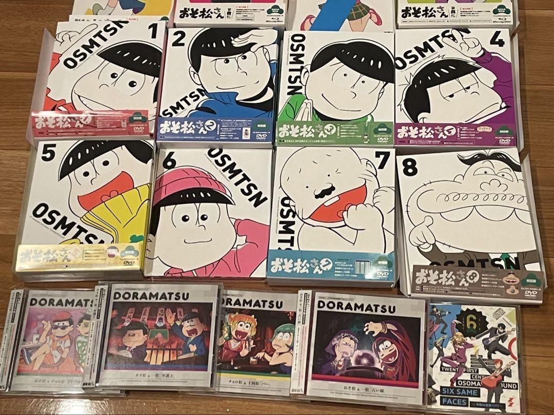 おそ松さん　DVD 1期　2期　3期　全巻セット おそ松さん第3期 全巻完結セット dvd 櫻井孝宏 - メルカリ