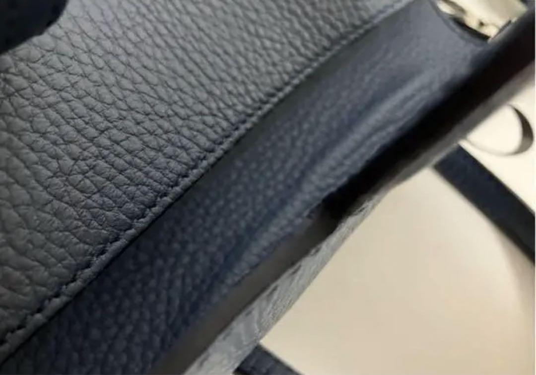 正規保証　トッズ　バックミニ　ネイビー　2way TOD'S
