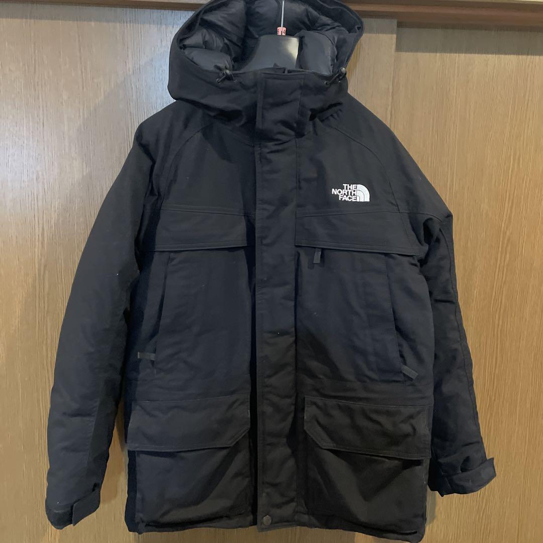 クリーニング済み the north face ダウンジャケット ブラック S