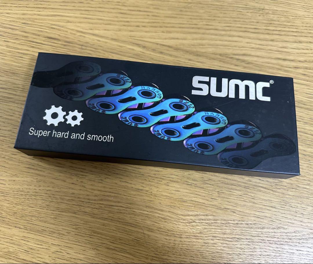 SUMC 最上級SX12SL レインボー 自転車　ギア12速用チェーン