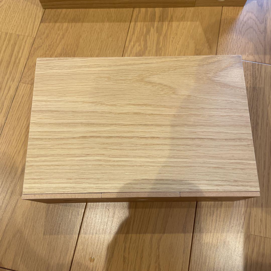 無印良品　木製小物収納　セット