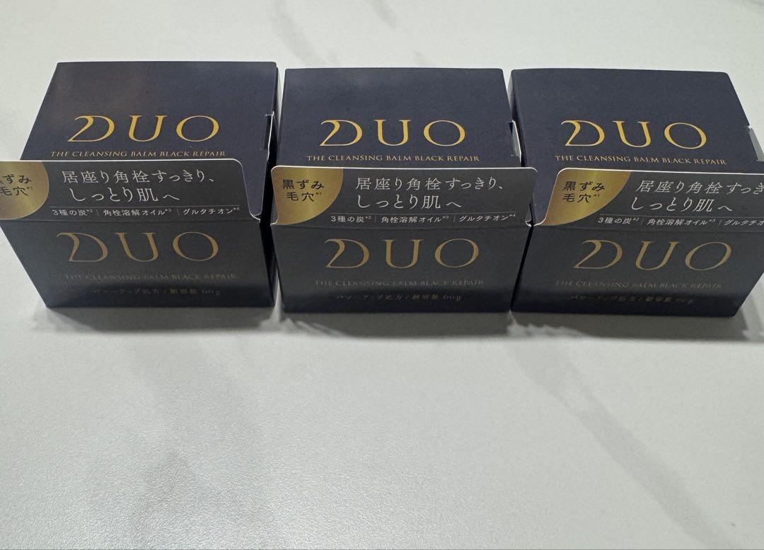 DUO ザ クレンジングバーム ブラックリペア EX 66g 3個 - メルカリ