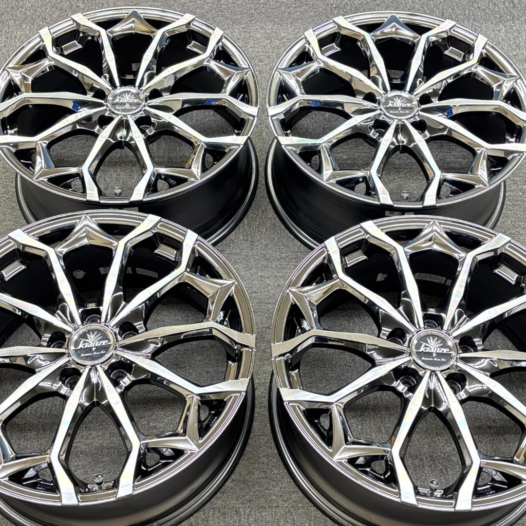 新品タイヤ付♪ weds クレンツェ ジルドーン ヴォクシー 215/45R18 新品タイヤ付♪ weds クレンツェ ジルドーン ヴォクシー 215