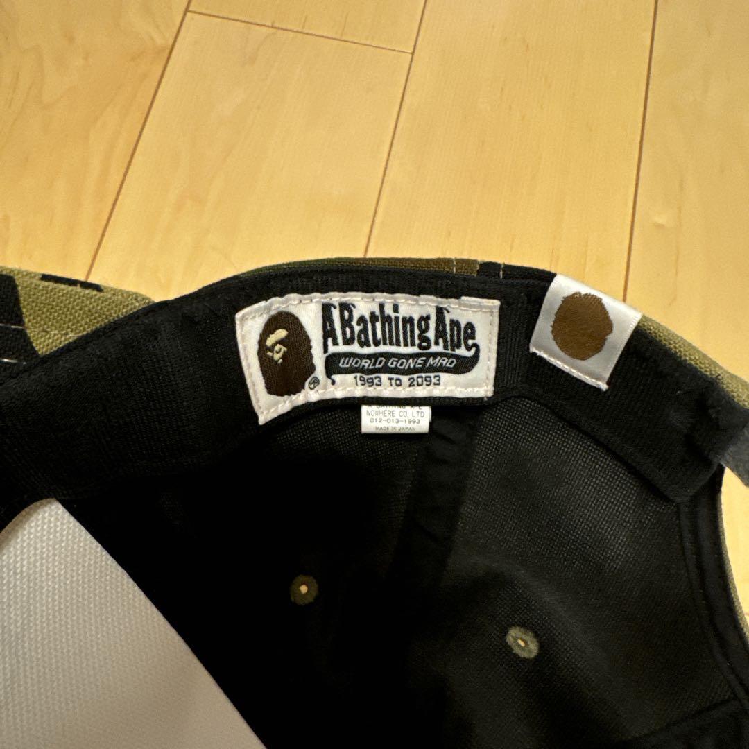 【IVE レイ着用】A BATHING APE カモ キャップ