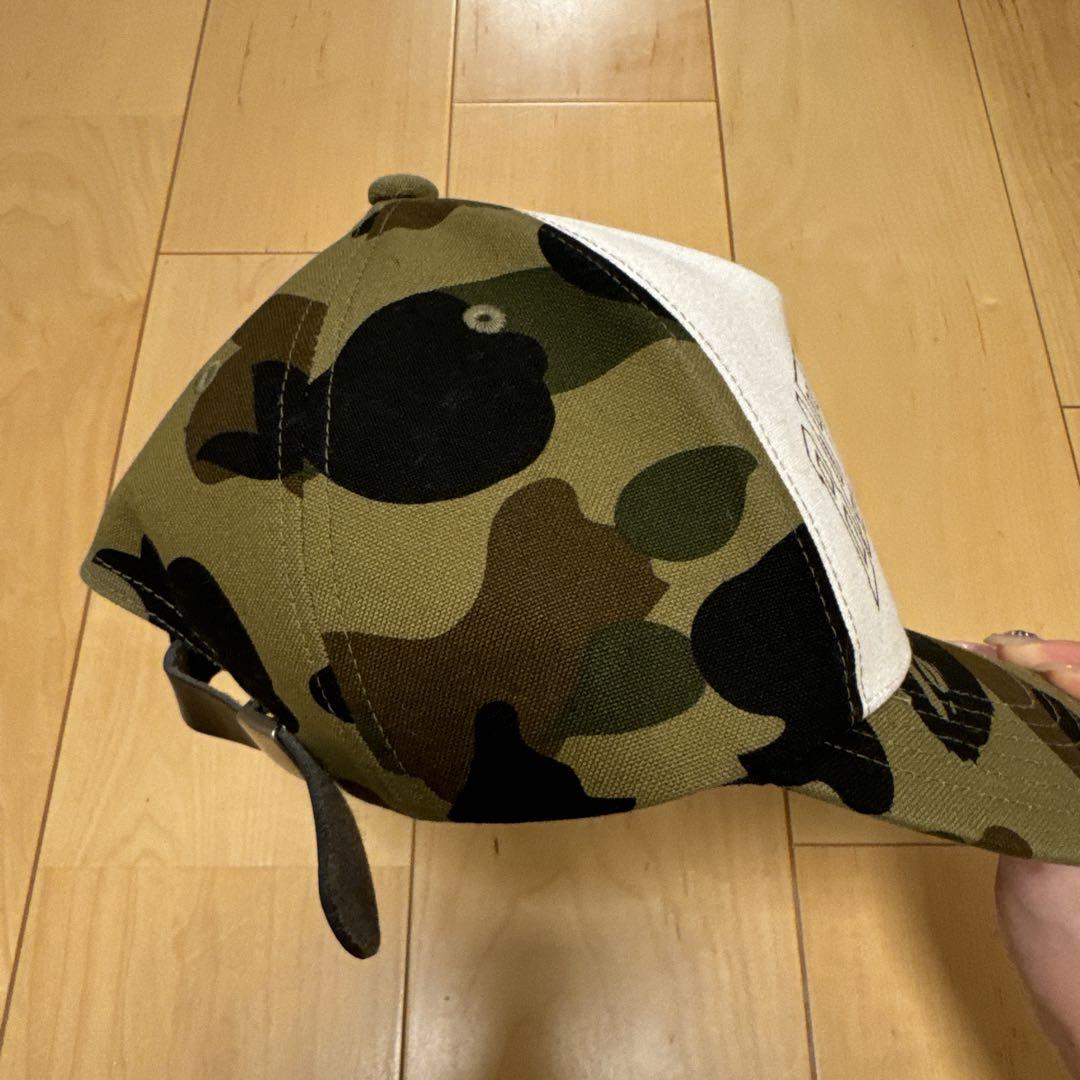 【IVE レイ着用】A BATHING APE カモ キャップ