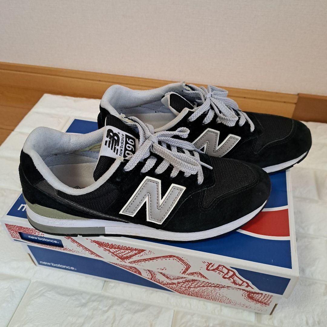 New Balance 996 ブラック スニーカー　24.5cmニューバランス