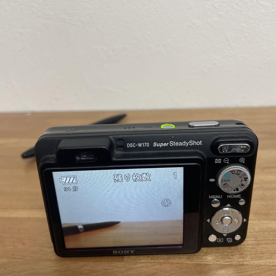 中古　動作確認　SONY Cyber-shot DSC-W170 10.1MP