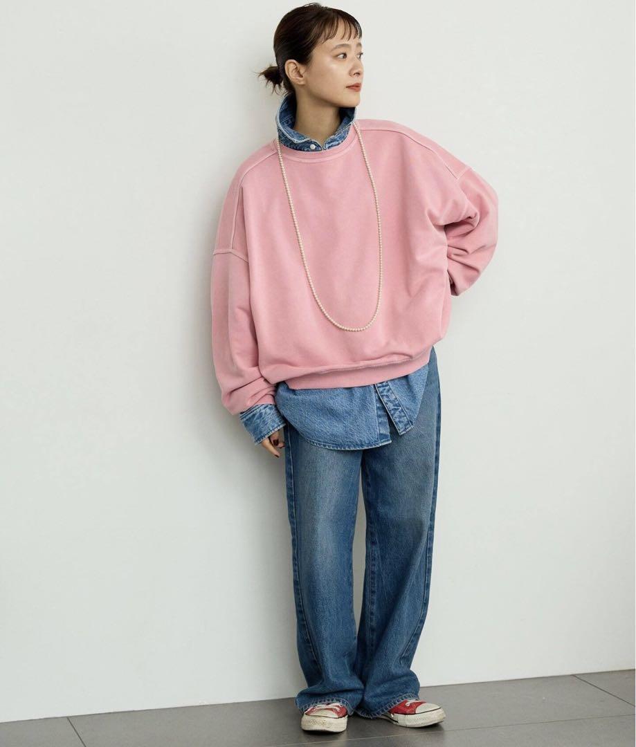 vintage加工スウェット