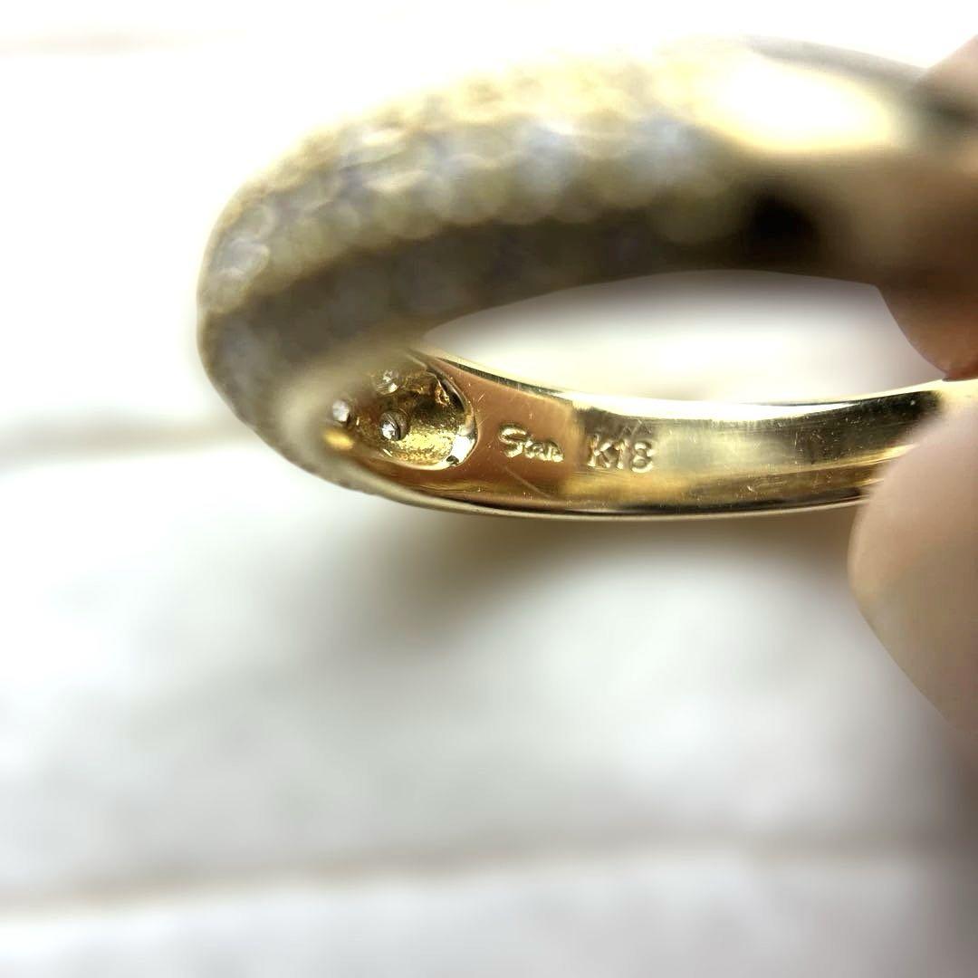 スタージュエリー　ダイヤパヴェリング　0.60ct ＃9