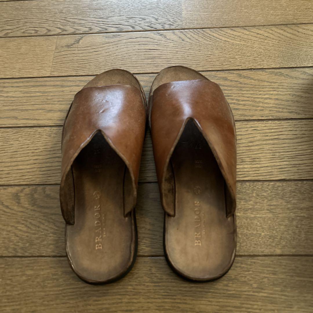 BRADOR レザーサンダル