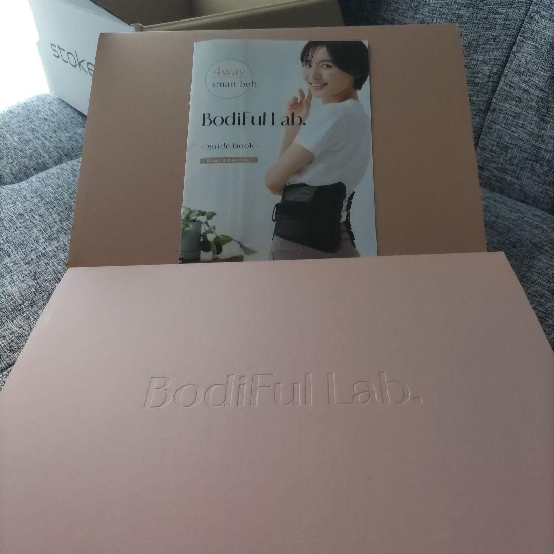 新品　未使用　未開封　Bodiful Lab. ブラック腰痛ベルト 新品未使用 Bodiful Lab. 腰痛ベルト Lサイズ ブラック