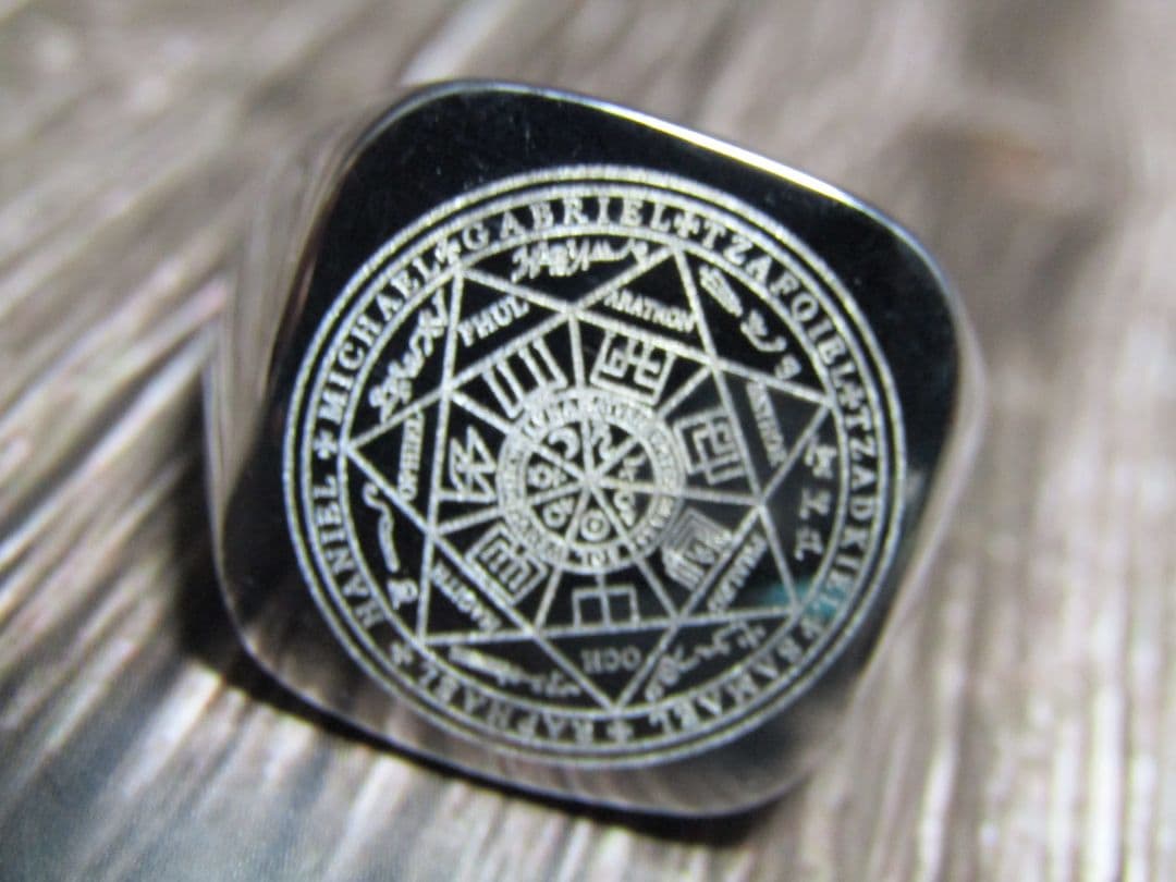 七大天使】【護符】 【指輪】【リング】【男女兼用】【US9号】【JP18号