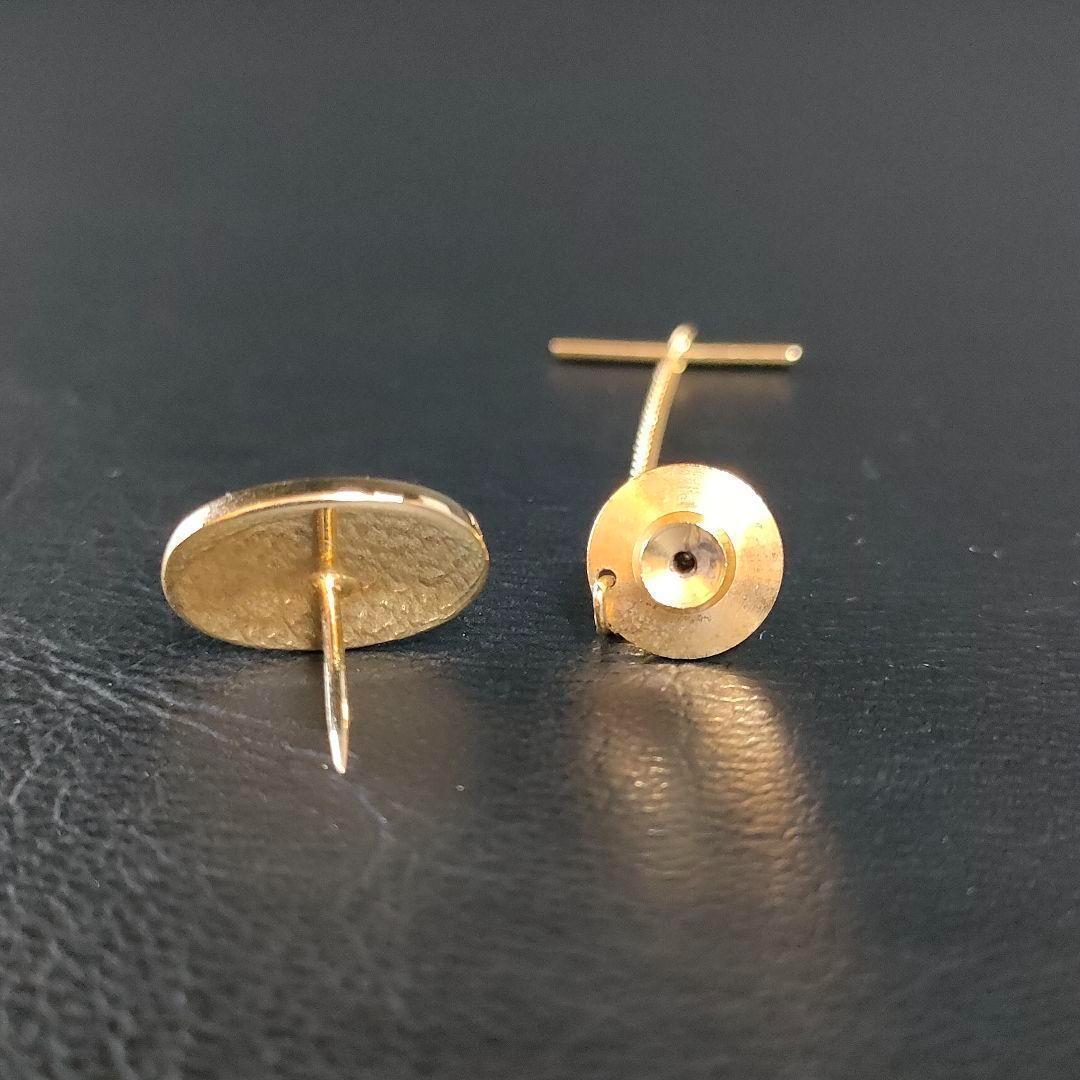 【美品】Dior　ディオール　ネクタイピン　ゴールド　ブラック　ラウンド　ロゴ