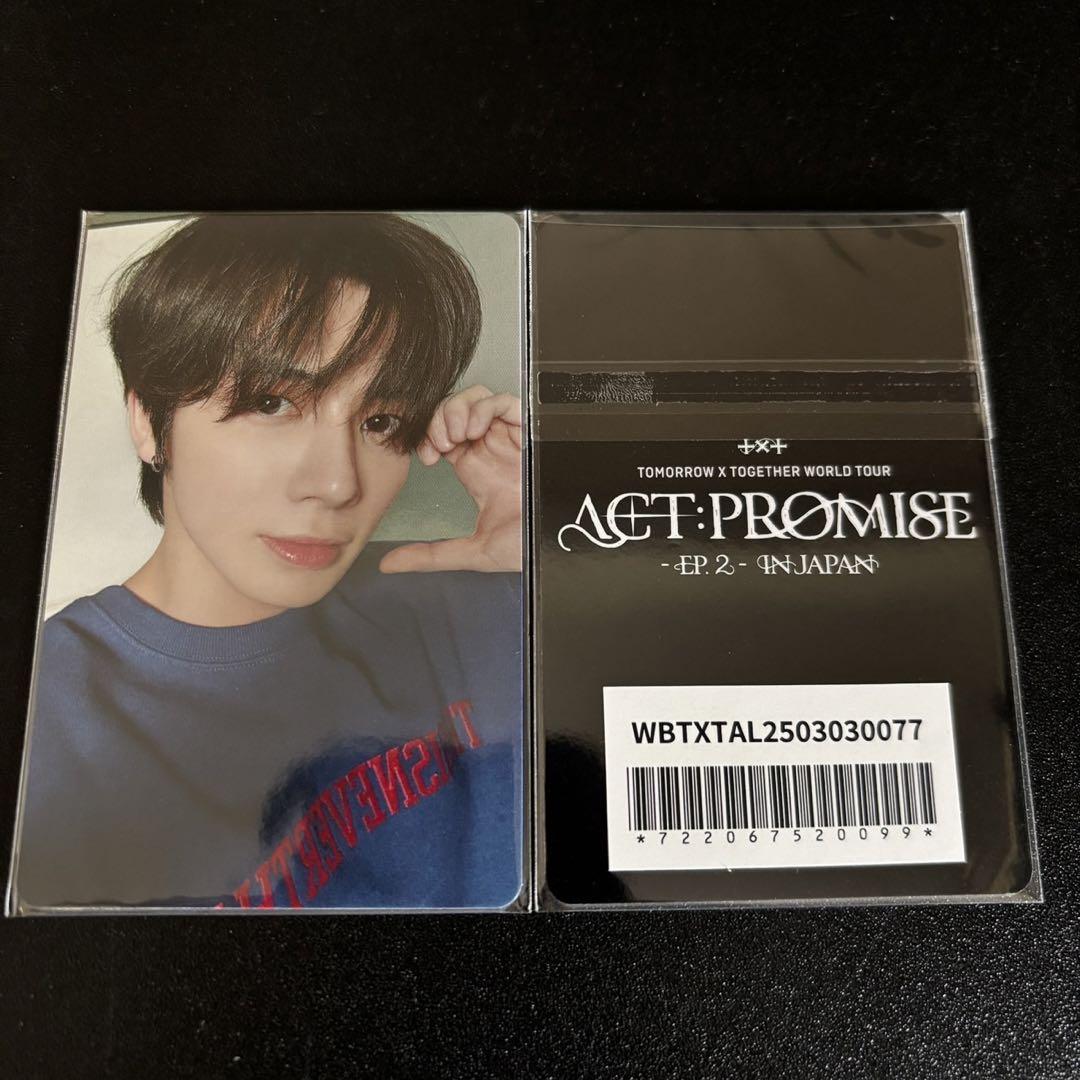 TXT テヒョン 来日記念 トレカ TOMORROW X TOGETHER - TXT テヒョン トレカ SANCTUARY FREEFALL